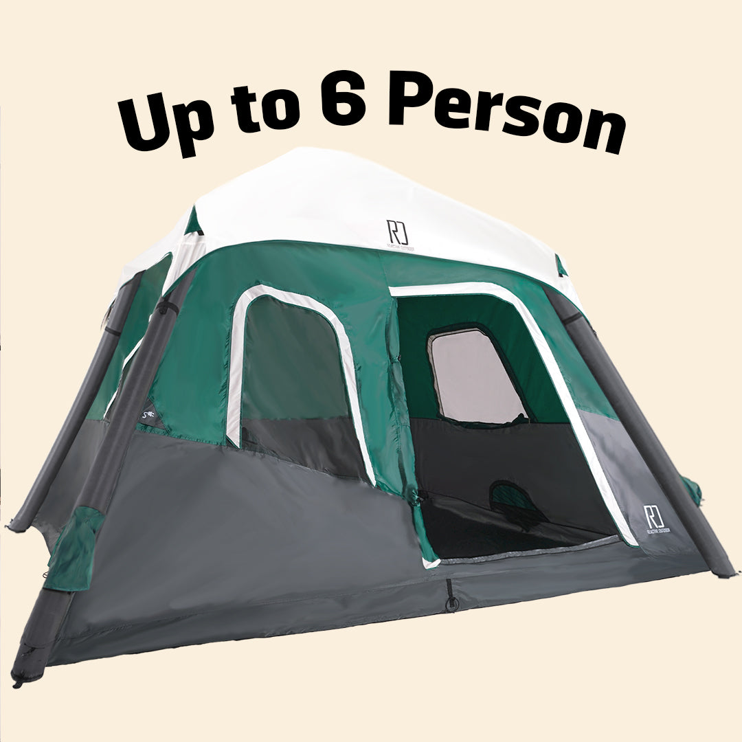 Large-Sized 2-Step Cabin Tent (Up To 6 Person).