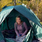 Large-Sized 3 Secs Tent + FREE Camping Tarp (For 2-3 Person, UK).