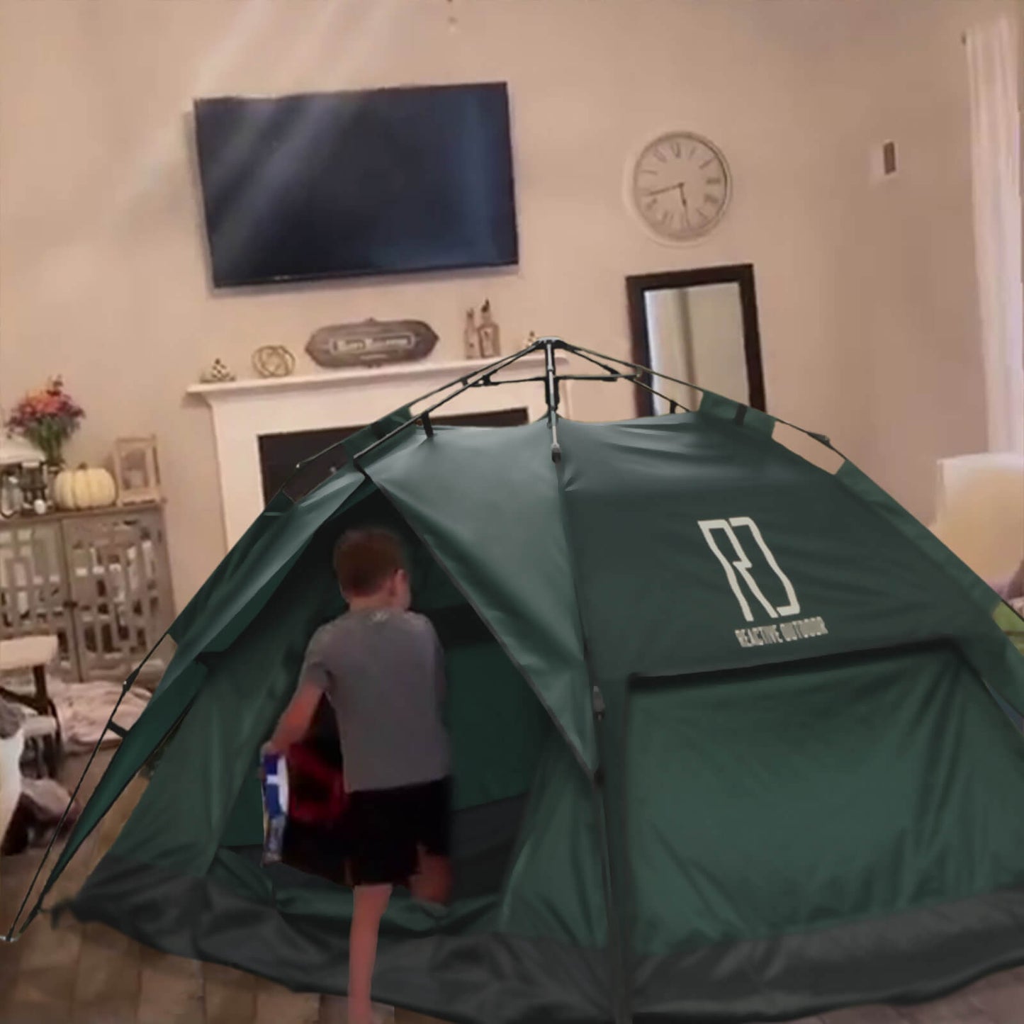 Large-Sized 3 Secs Tent (For 2-3 Person, UK)